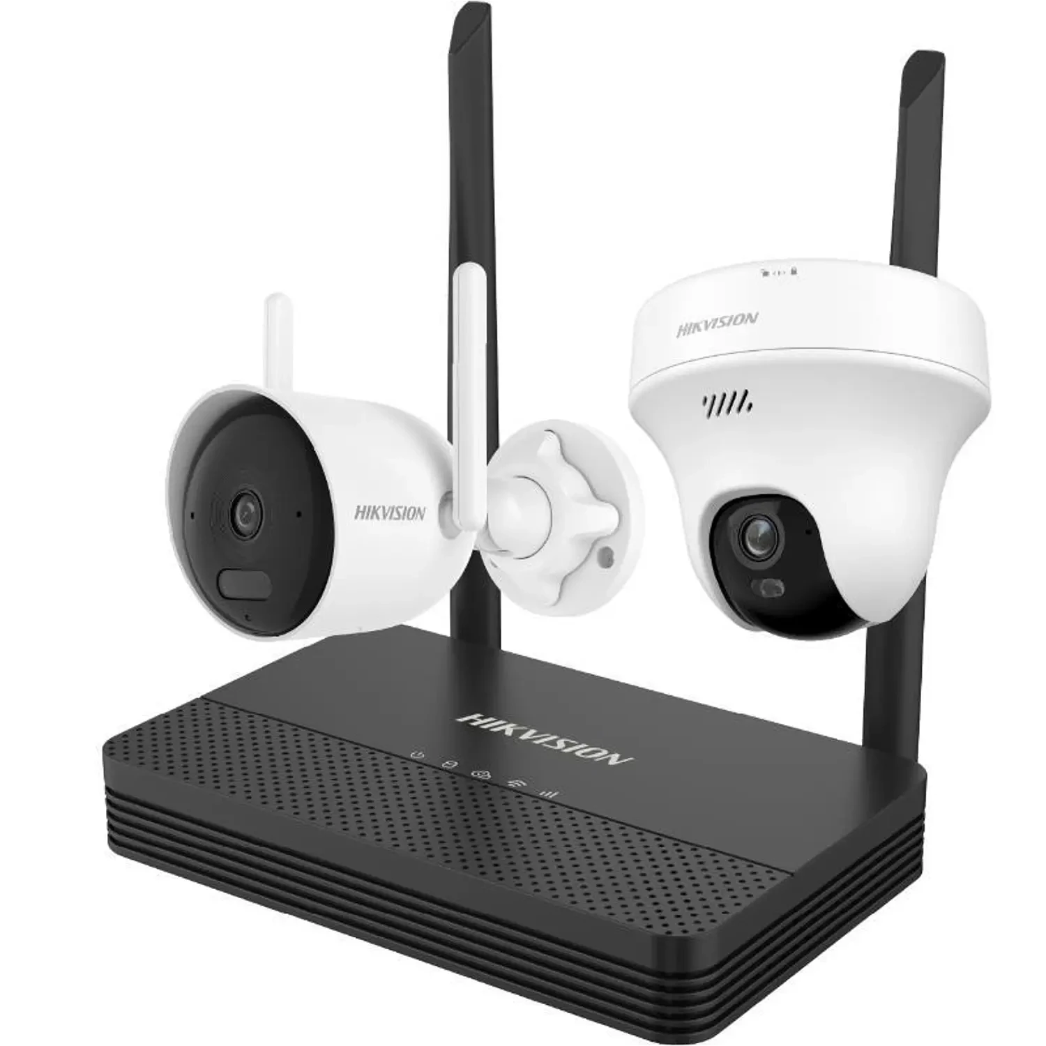 Kit WiFi Hikvision Bala 2MP + Torreta 3MP NVR NKS4223WBTH